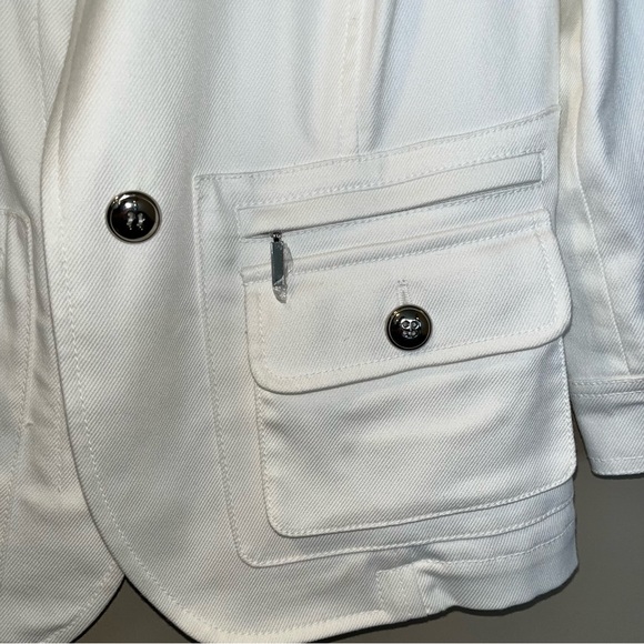 White Carlisle Jacket Blazer - Picture 2 of 5
